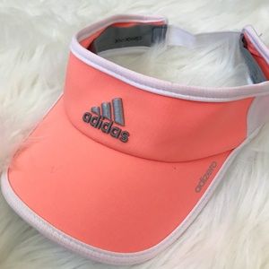 Salmon adidas visor